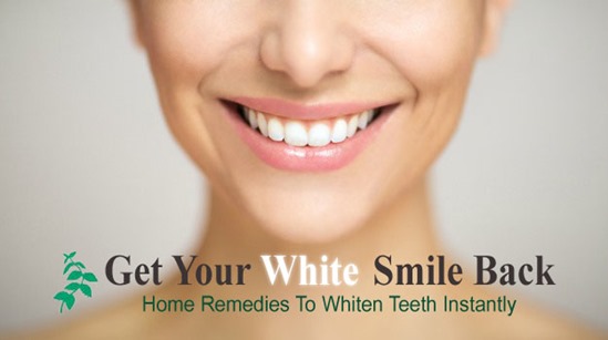 home remedies to whiten teeth instantly