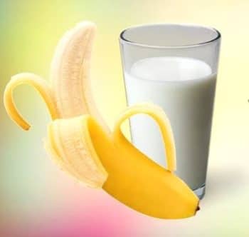 banana and milk for healthy weight gain