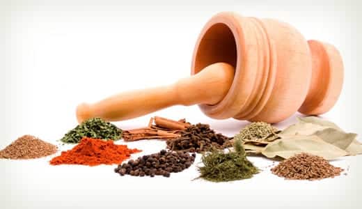 photo of different kinds of indian spices