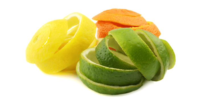 Citrus fruit peels