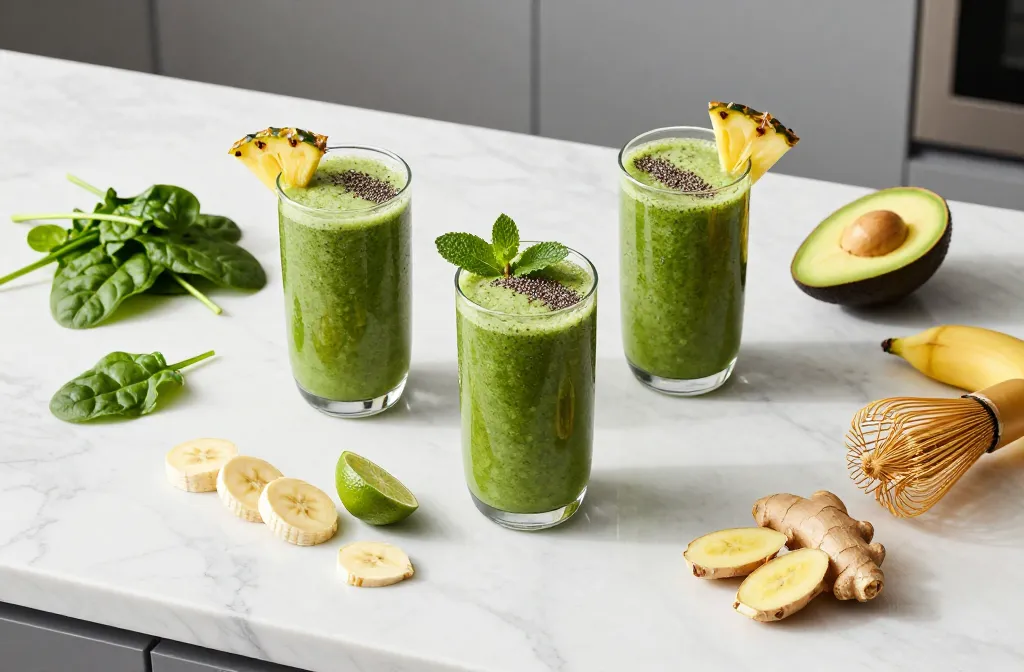 7 Green Smoothie Recipes That Taste Like Dessert