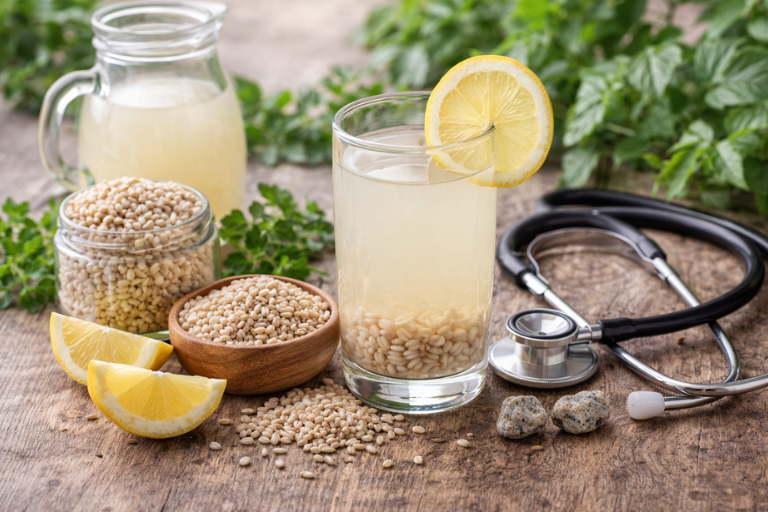 Barley water and kidney stone remedies