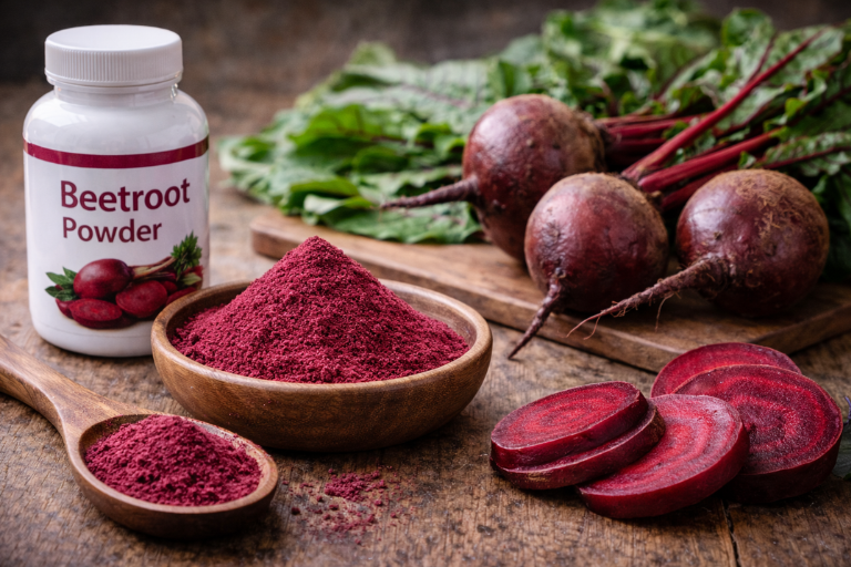 Beetroot powder versus fresh beets