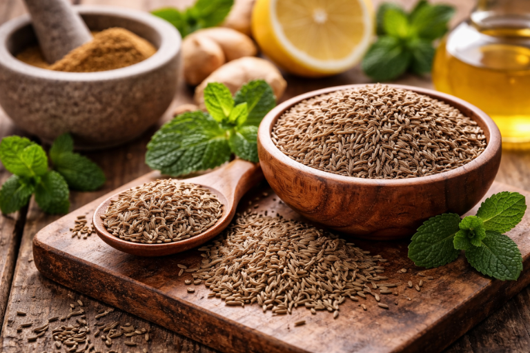 Cumin seeds and digestive remedies