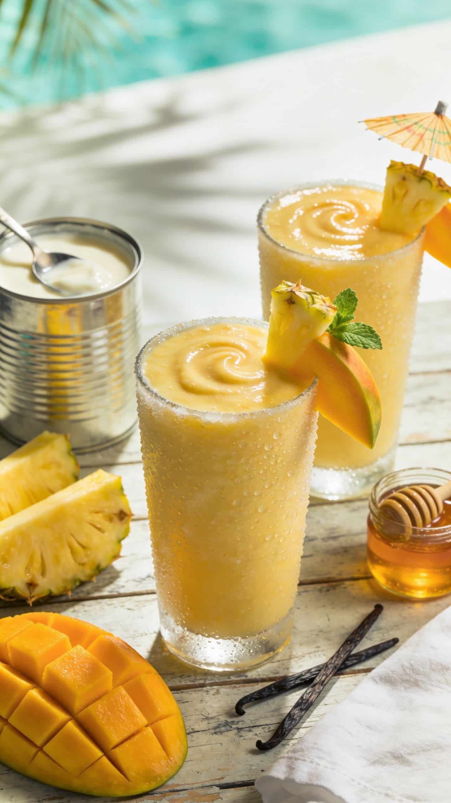 Mango-Pineapple Piña Smoothie That Screams Vacation