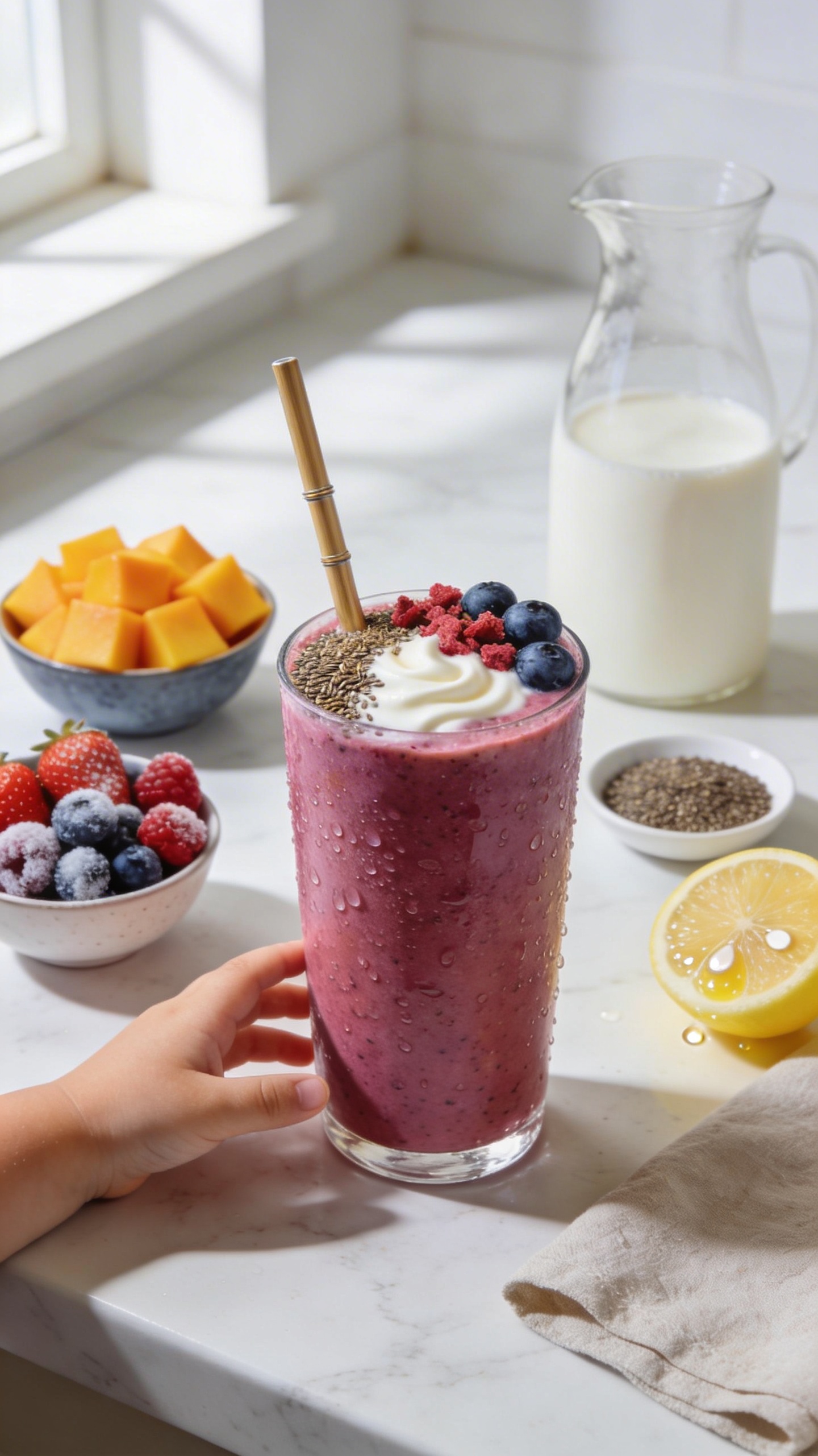 Mango Berry Antioxidant Burst That Kids Actually Love