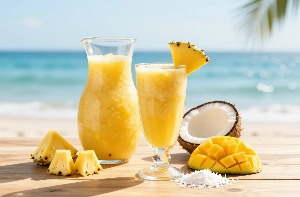 6 Tropical Pineapple Smoothie Recipes That Hit Different: Sunny Sips