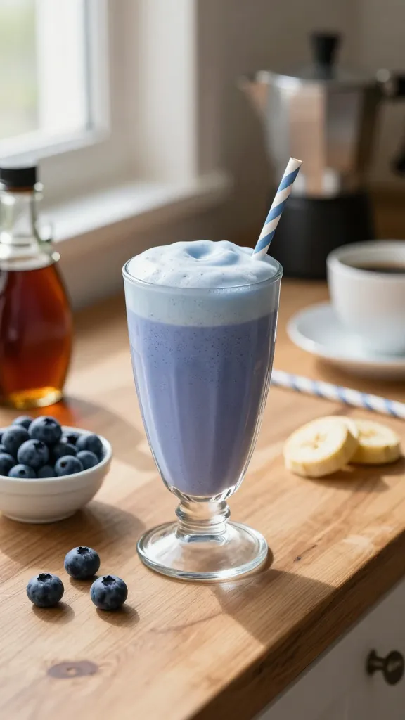 Coffee-Blueberry Energizer That Wakes Up Your Taste Buds