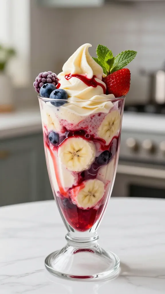 Banana Berry Swirl Smoothie That Feels Like a Standout Dessert