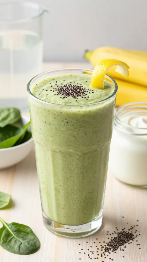 Green Banana Smoothie That Feels Light Yet Indulgent