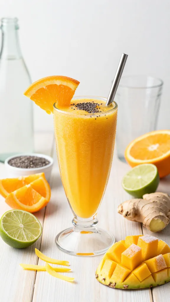 Tropi-Citrus Immunity Boost That Doubles As A Mini Vacation