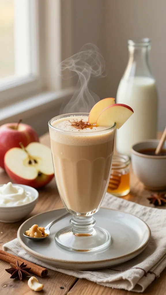 Spiced Apple Chai Smoothie That Beats Your Coffee Shop Order