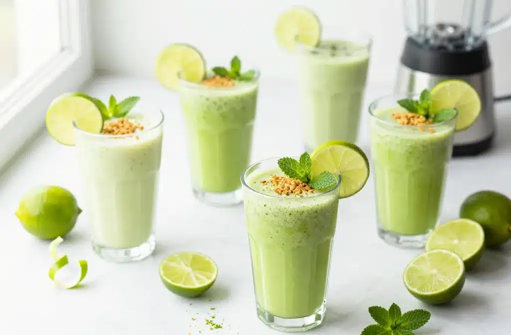 Zingy Sips 6 Quick Lime Smoothie Recipes with a Citrus Kick